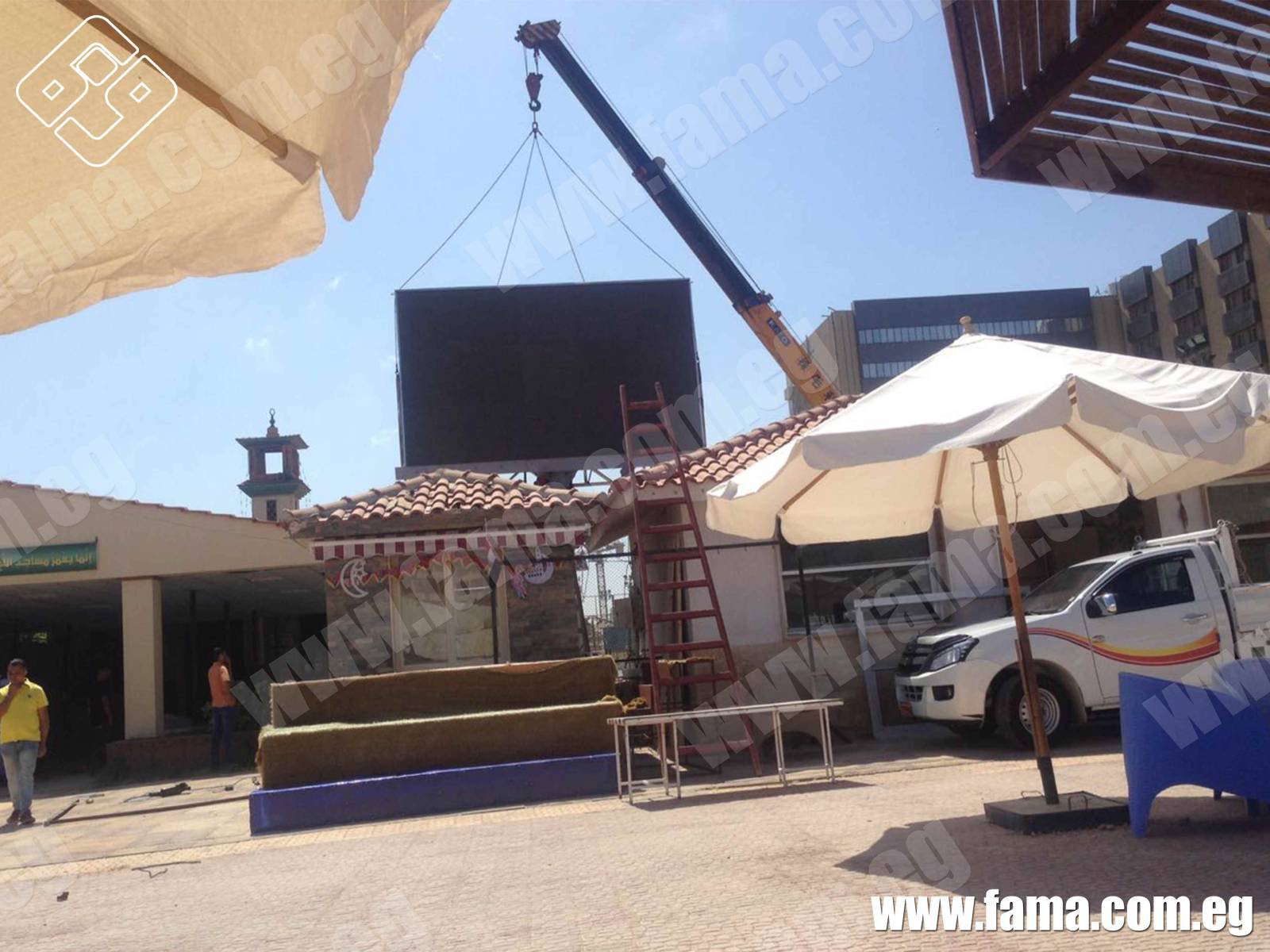 بيع وصيانة شاشات ليد سكرين