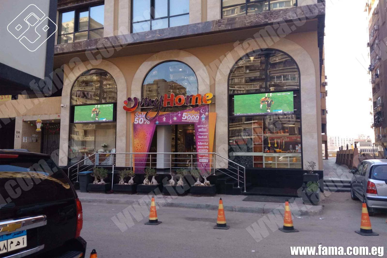 شاشات إعلانات عملاقة للإيجار بأفضل الأسعار