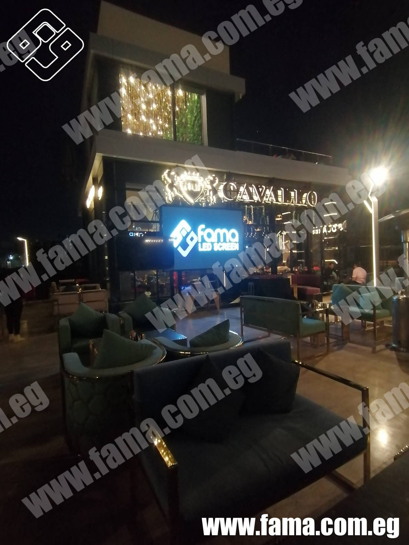LED screens for restaurants and cafes in Ramdan 2024