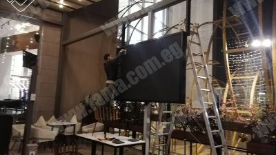 P10 LED screen with perfect quality for 10,000 EGP from Fama Company