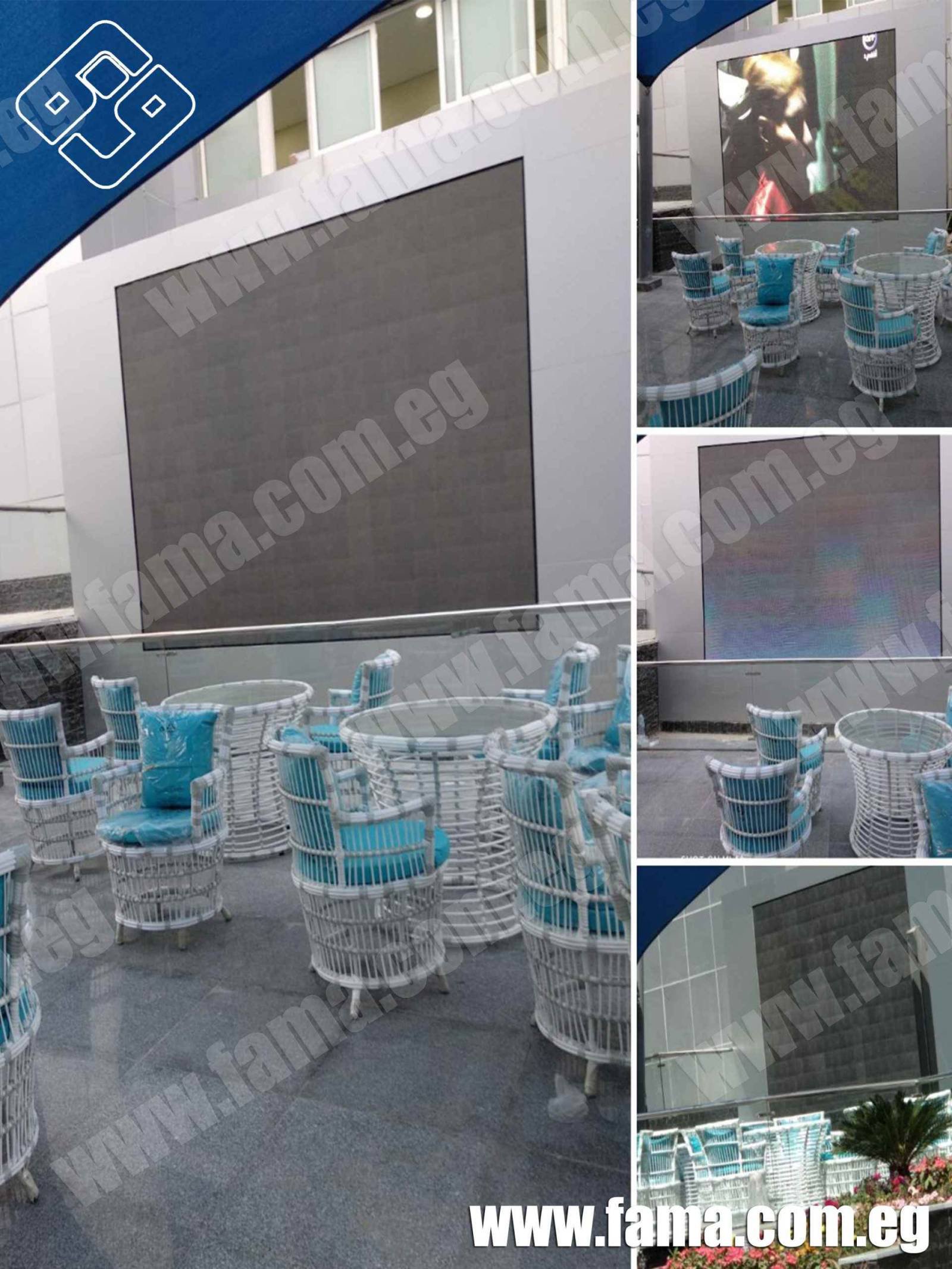 The difference between outdoor and indoor displays