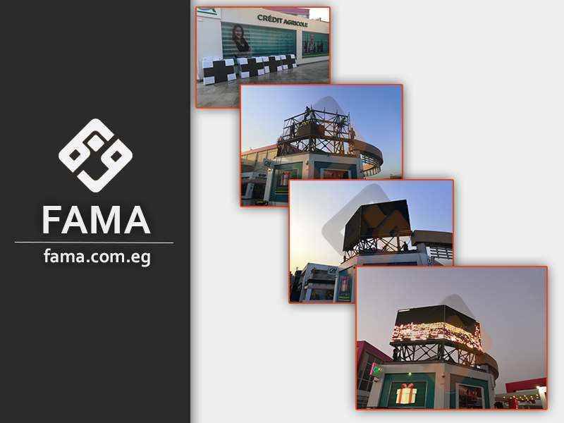 Led screen with perfect quality “all types”