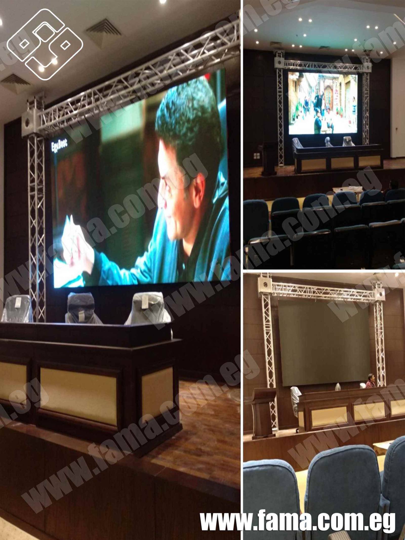 شاشات عرض ليد للـصالات والمؤتمرات بأفضل الأسعار