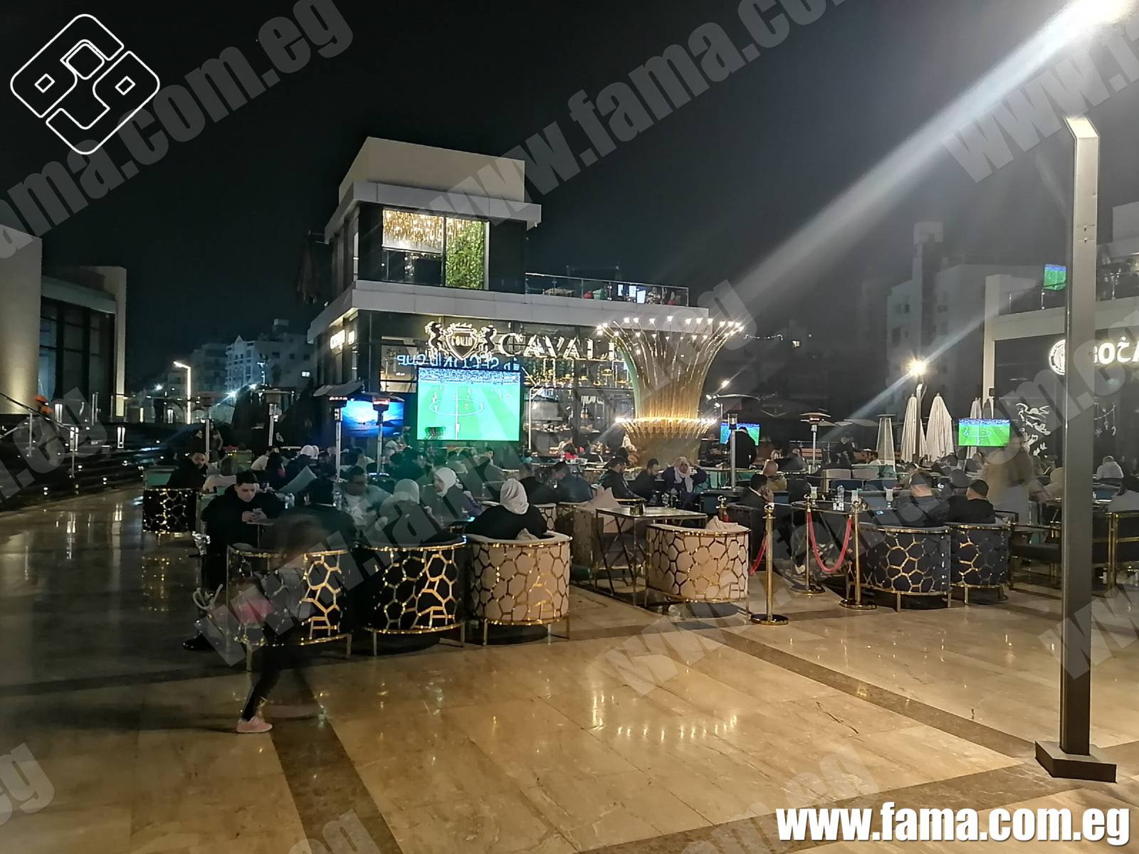 شاشات ليد سكرين لعرض نهائي الدوري الانجليزي بافضل جودة