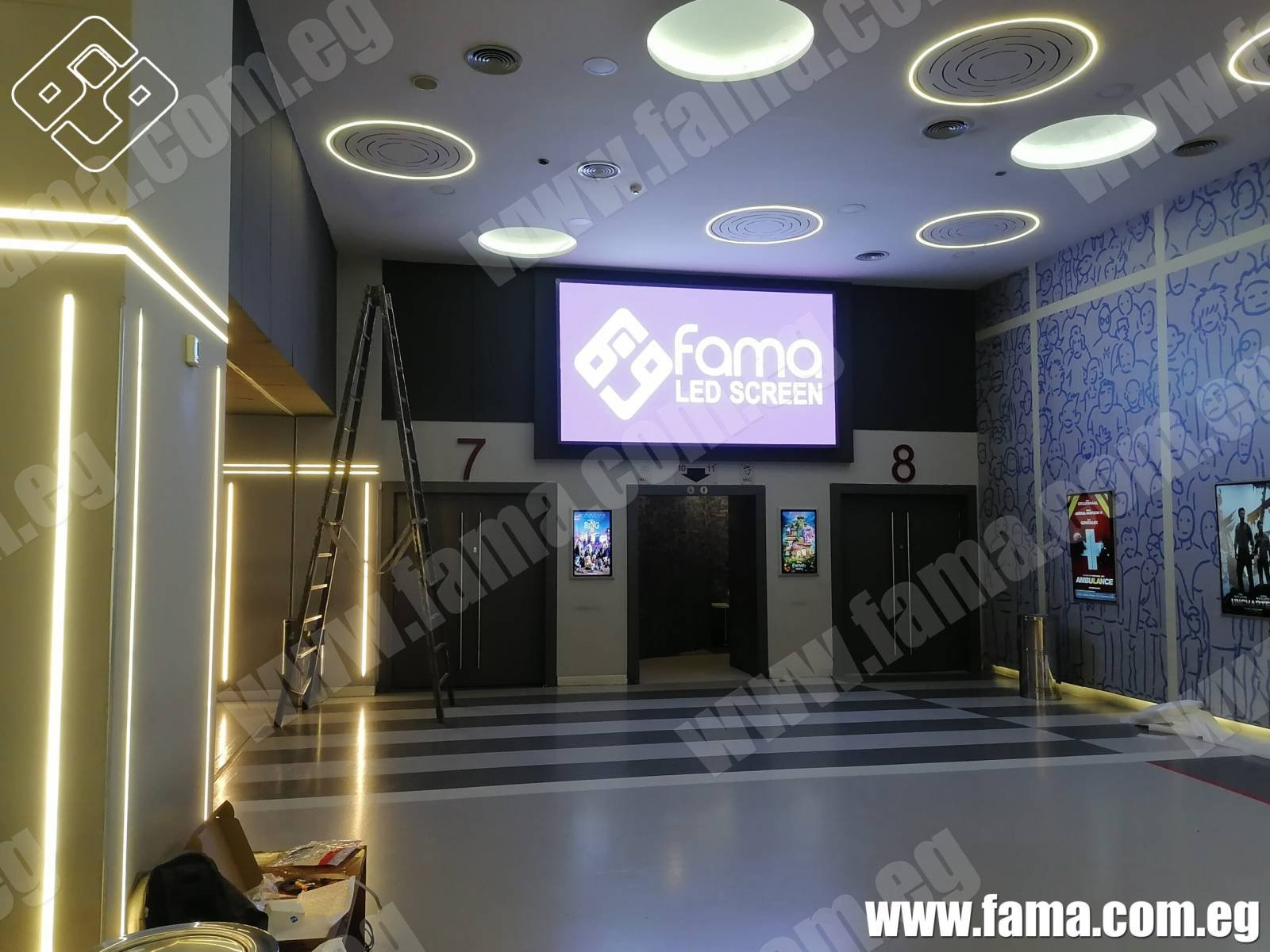 أفضل شاشات الليد للسينيمات بأسعار وتخفيضات فقط من شركة فاما