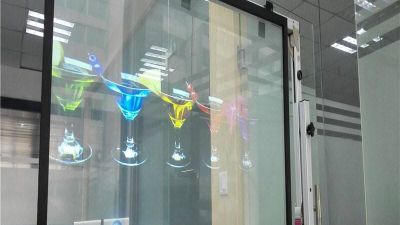 تكنولوجيا الشاشات الشفافة