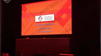 شاشات اعلانية مضيئة متحركة