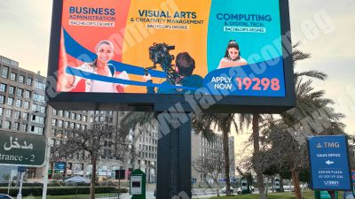 طرق الحفاظ علي سلامة شاشات الليد الخارجية من التلف