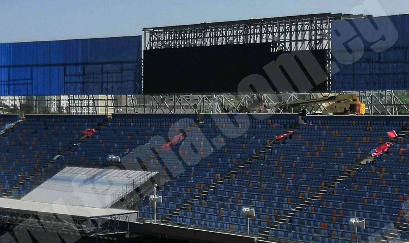 Giant outdoor displays or giant led screen cost