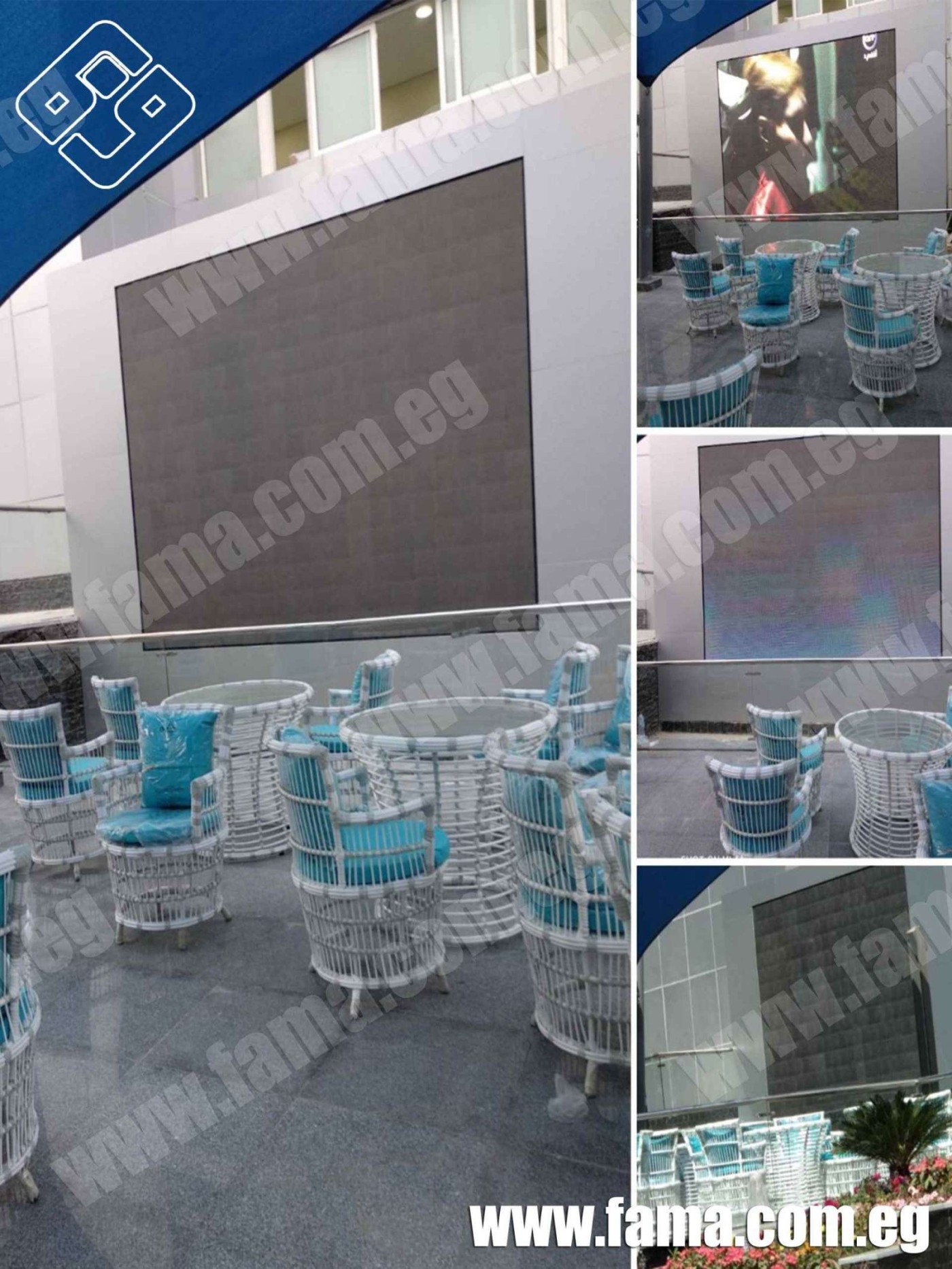 The difference between outdoor and indoor displays