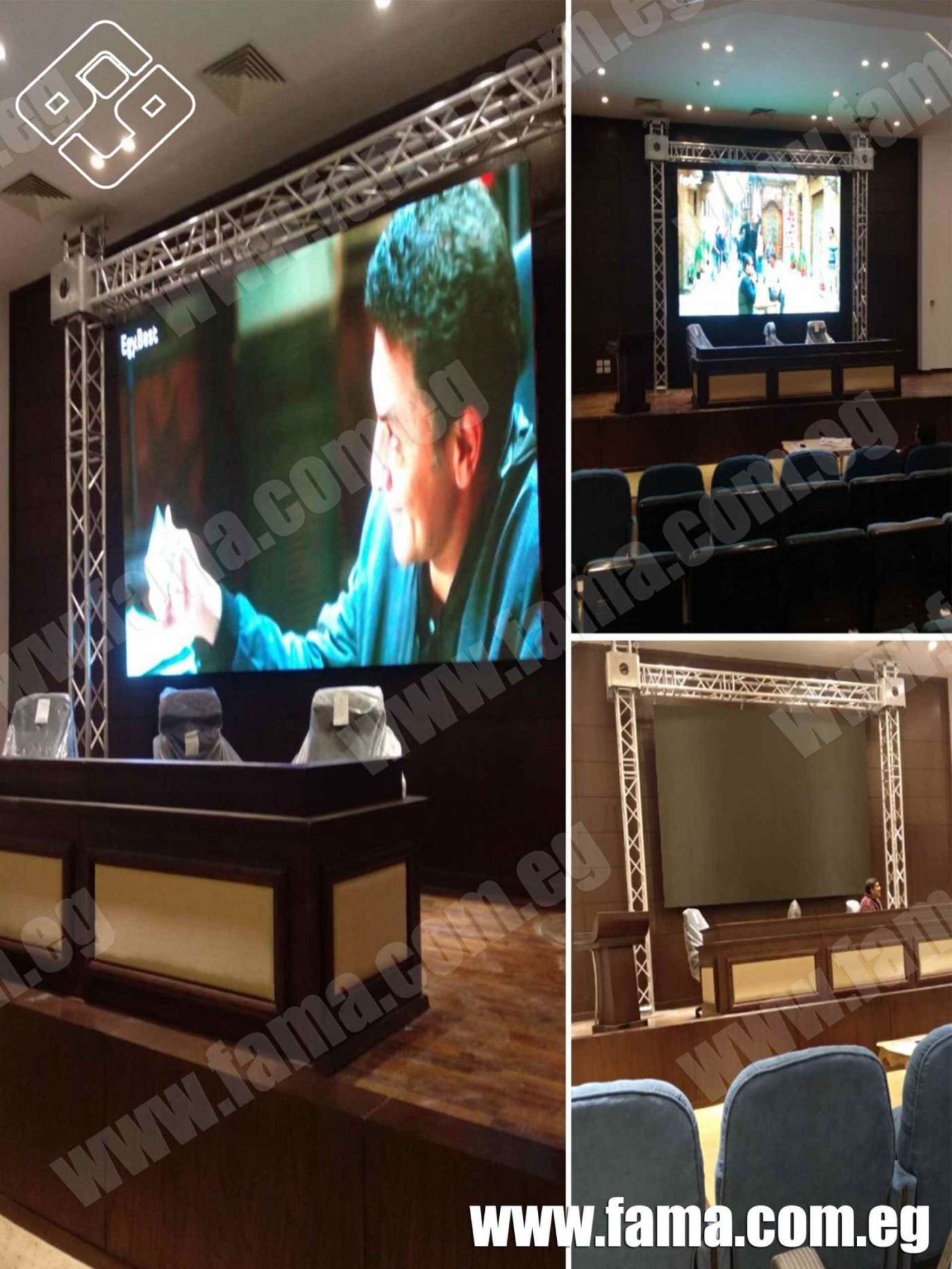 TV replacement for "indoor LED screens"